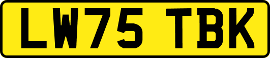 LW75TBK