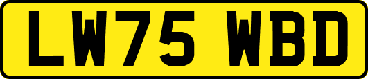 LW75WBD