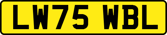 LW75WBL