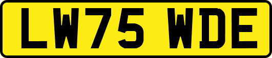 LW75WDE