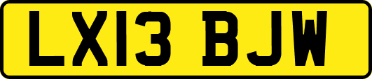 LX13BJW