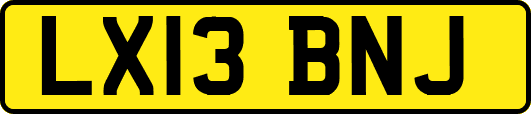 LX13BNJ