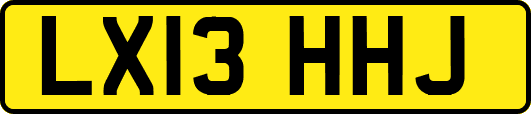 LX13HHJ
