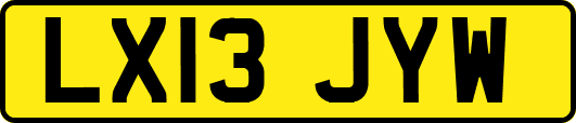 LX13JYW