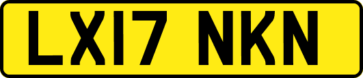 LX17NKN