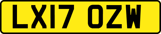 LX17OZW