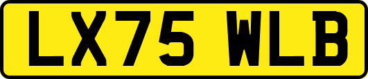 LX75WLB