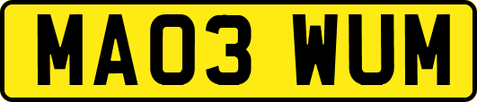 MA03WUM