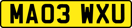 MA03WXU