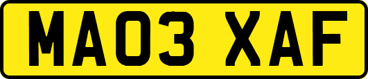 MA03XAF