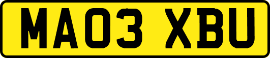 MA03XBU