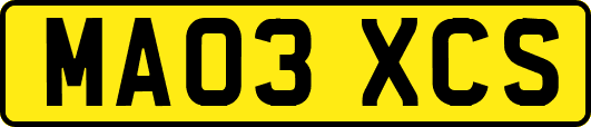 MA03XCS