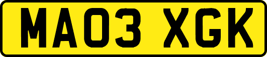 MA03XGK
