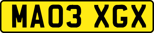 MA03XGX