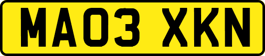 MA03XKN