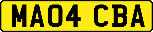 MA04CBA