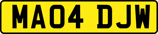 MA04DJW