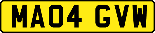 MA04GVW