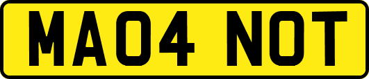 MA04NOT