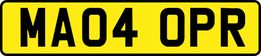 MA04OPR