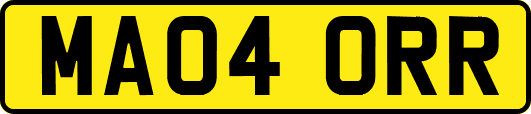 MA04ORR