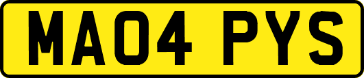 MA04PYS