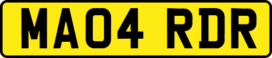MA04RDR