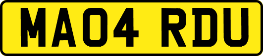MA04RDU