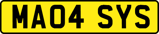 MA04SYS