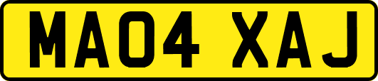 MA04XAJ