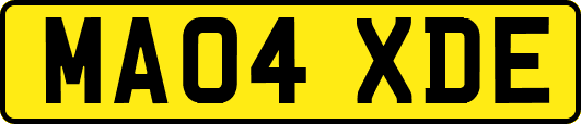 MA04XDE