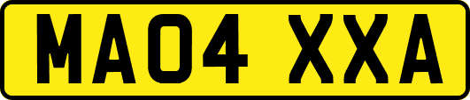 MA04XXA