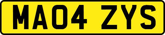 MA04ZYS