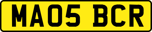 MA05BCR