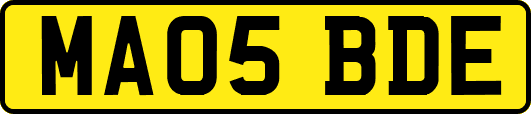 MA05BDE