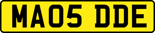 MA05DDE