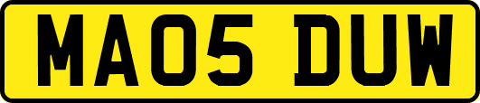 MA05DUW