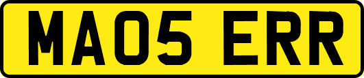 MA05ERR