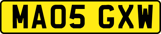MA05GXW