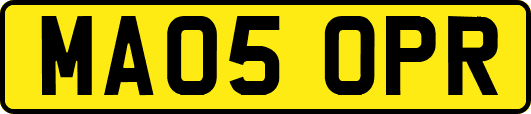MA05OPR