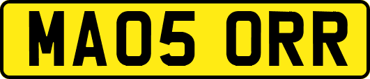 MA05ORR