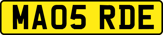 MA05RDE