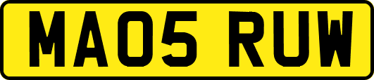 MA05RUW
