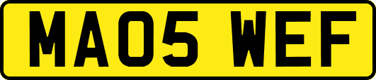 MA05WEF