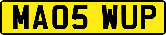 MA05WUP