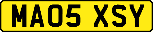 MA05XSY