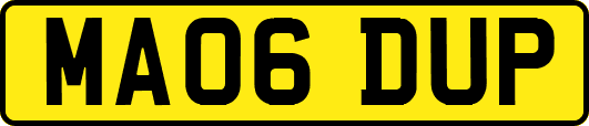 MA06DUP