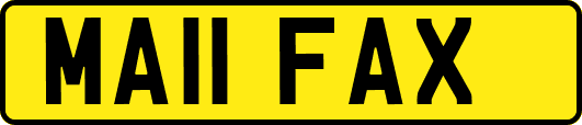 MA11FAX