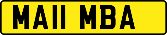 MA11MBA