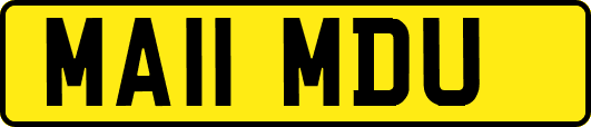 MA11MDU